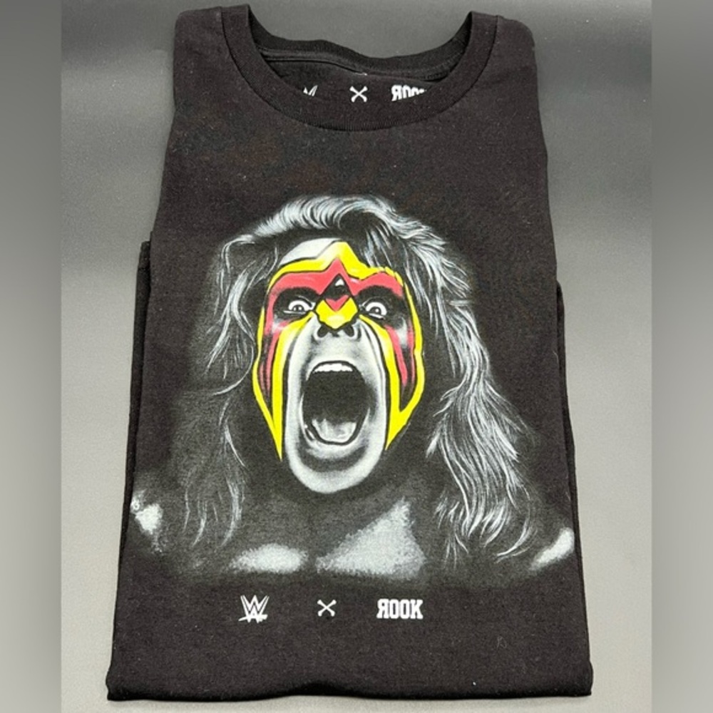 ROOK Limited Edition WWE Ultimate Warrior Tee Black Size L